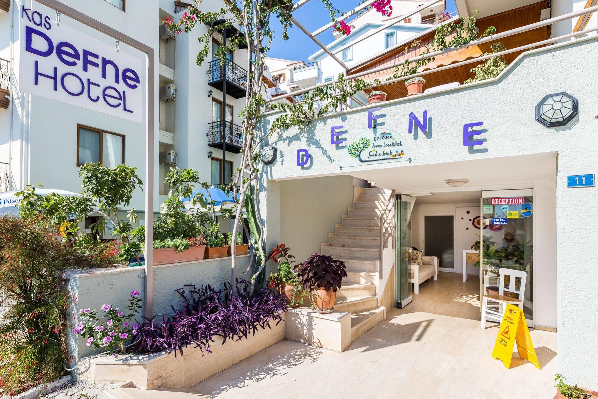 Defne Hotel Kaş Exterior foto
